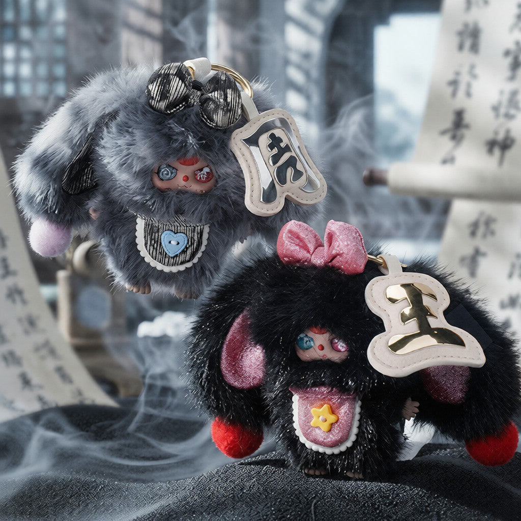 Baby Three The Hundred Surnames Little Rabbit Plush Series Blind Box