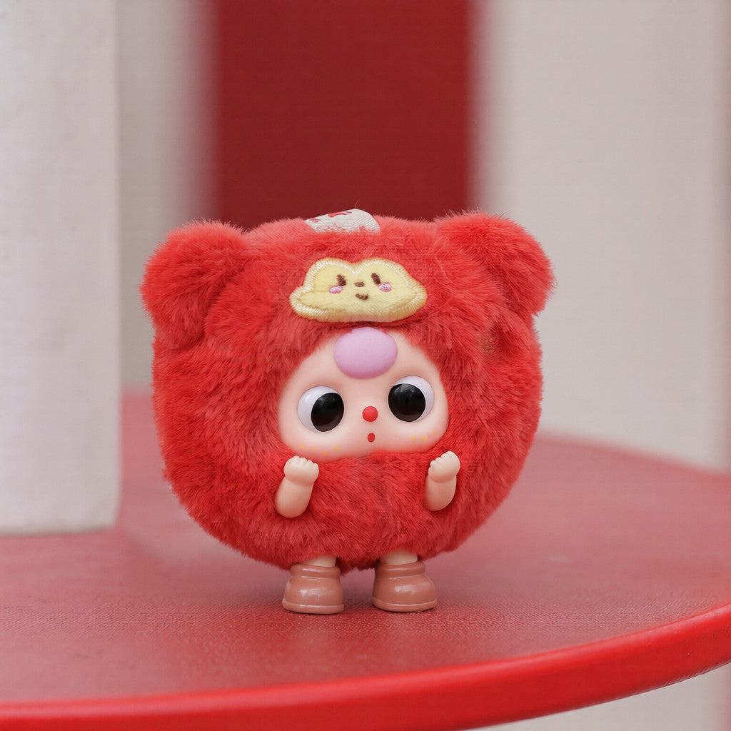 Baby Three Round Beast Series Plush Blind Box