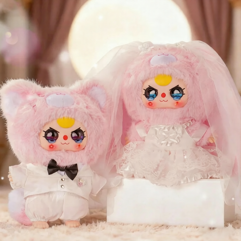 Baby Three 400% Wedding Series Plush Blind Box