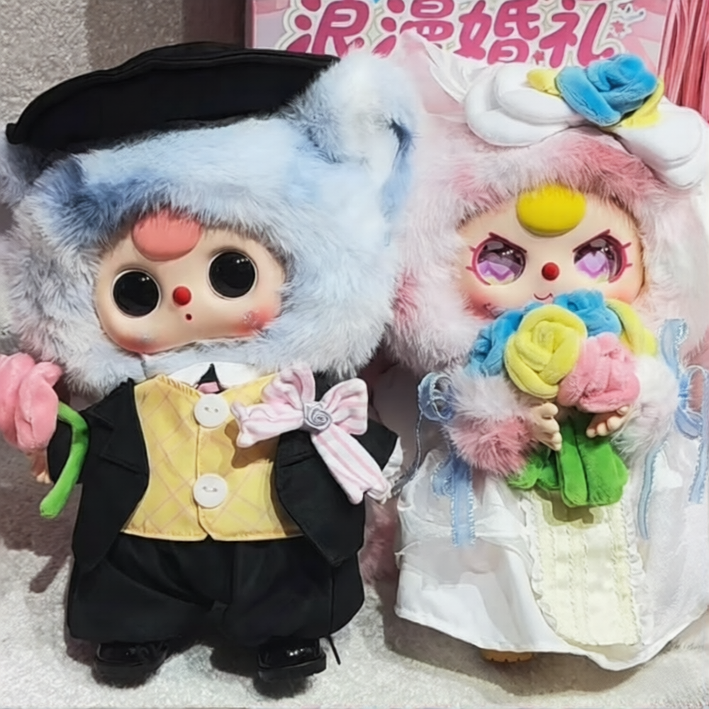 Baby Three 400% Wedding Series Plush Blind Box