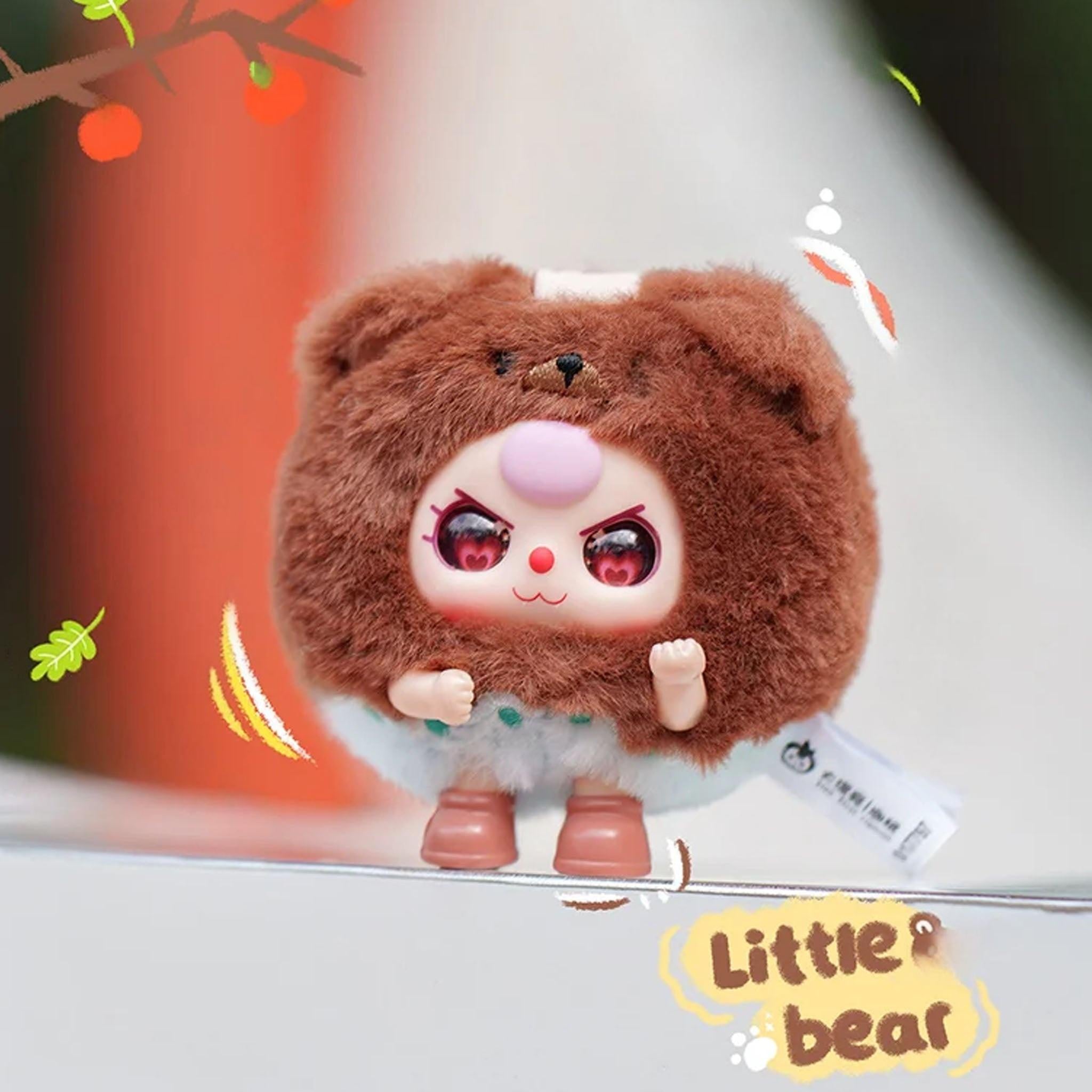 Baby Three Round Beast Series Plush Blind Box